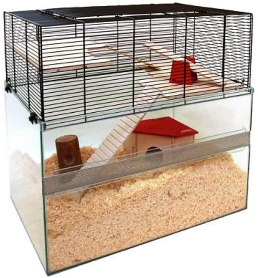 Terrarium verre hamster